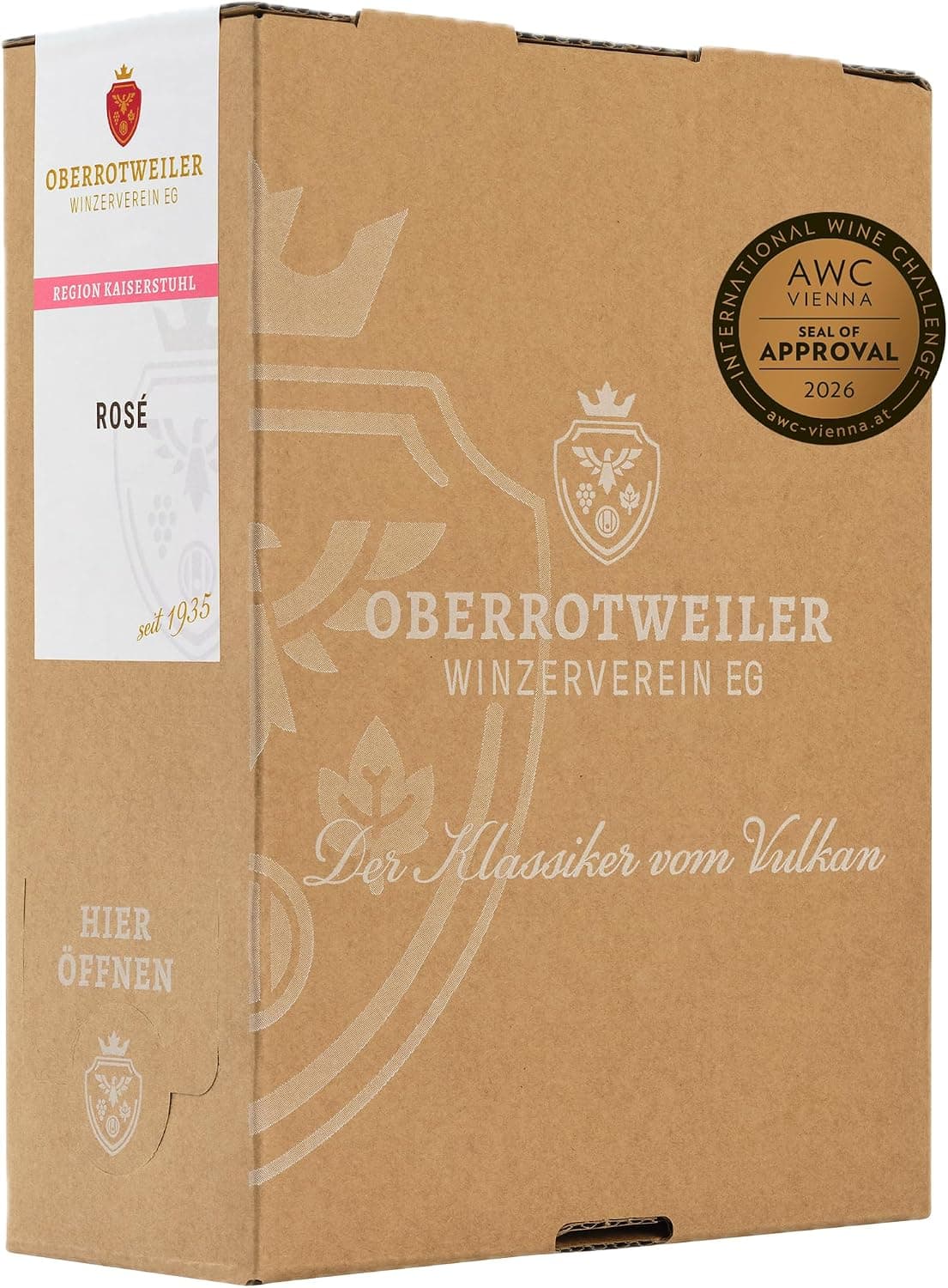 Rosé Wein-Box 3 Liter trocken l Bag-in-Box