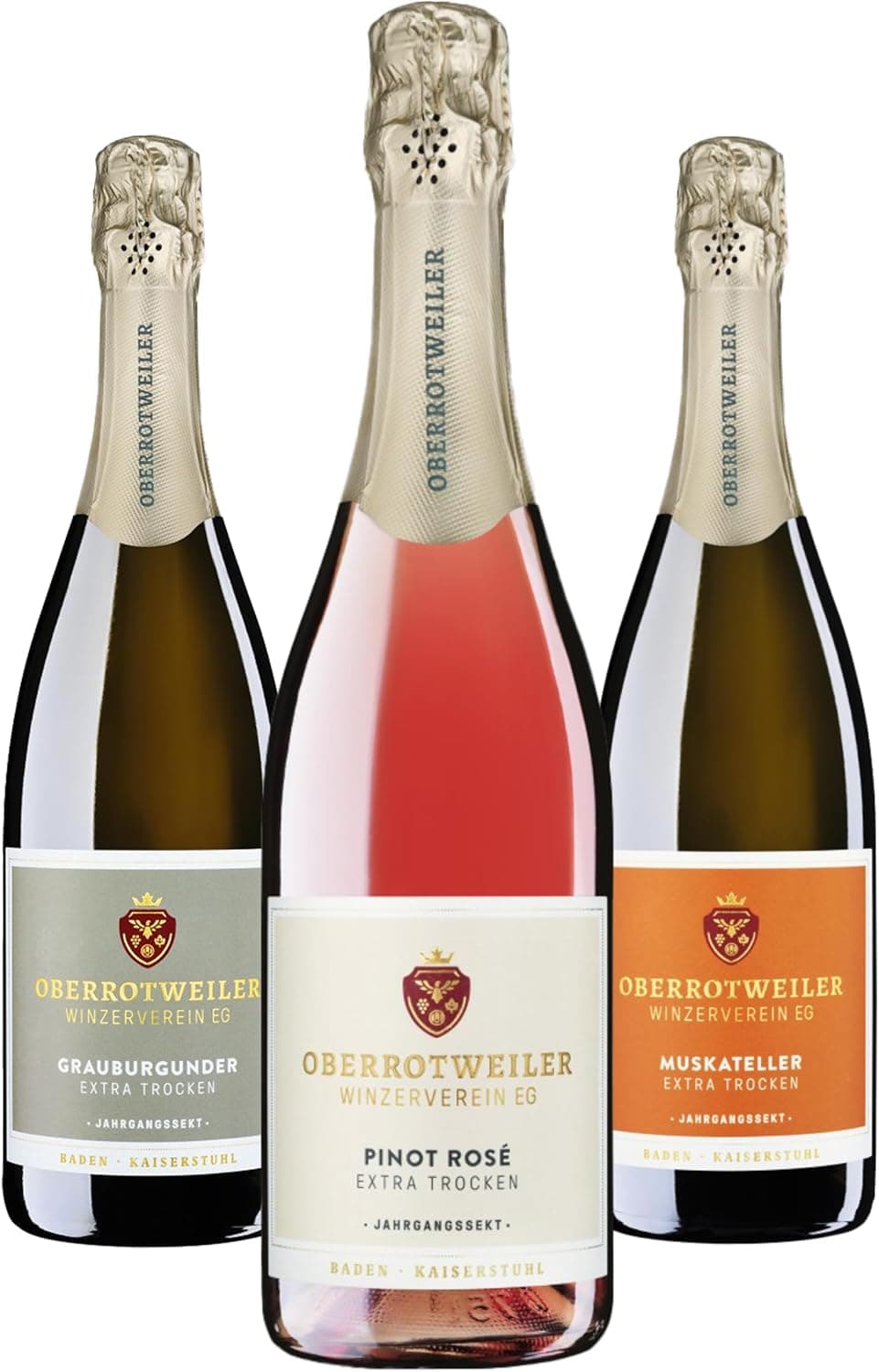 Bubbly Wein-Paket – Grauburgunder-, Rosé- & Muskateller-Sekt