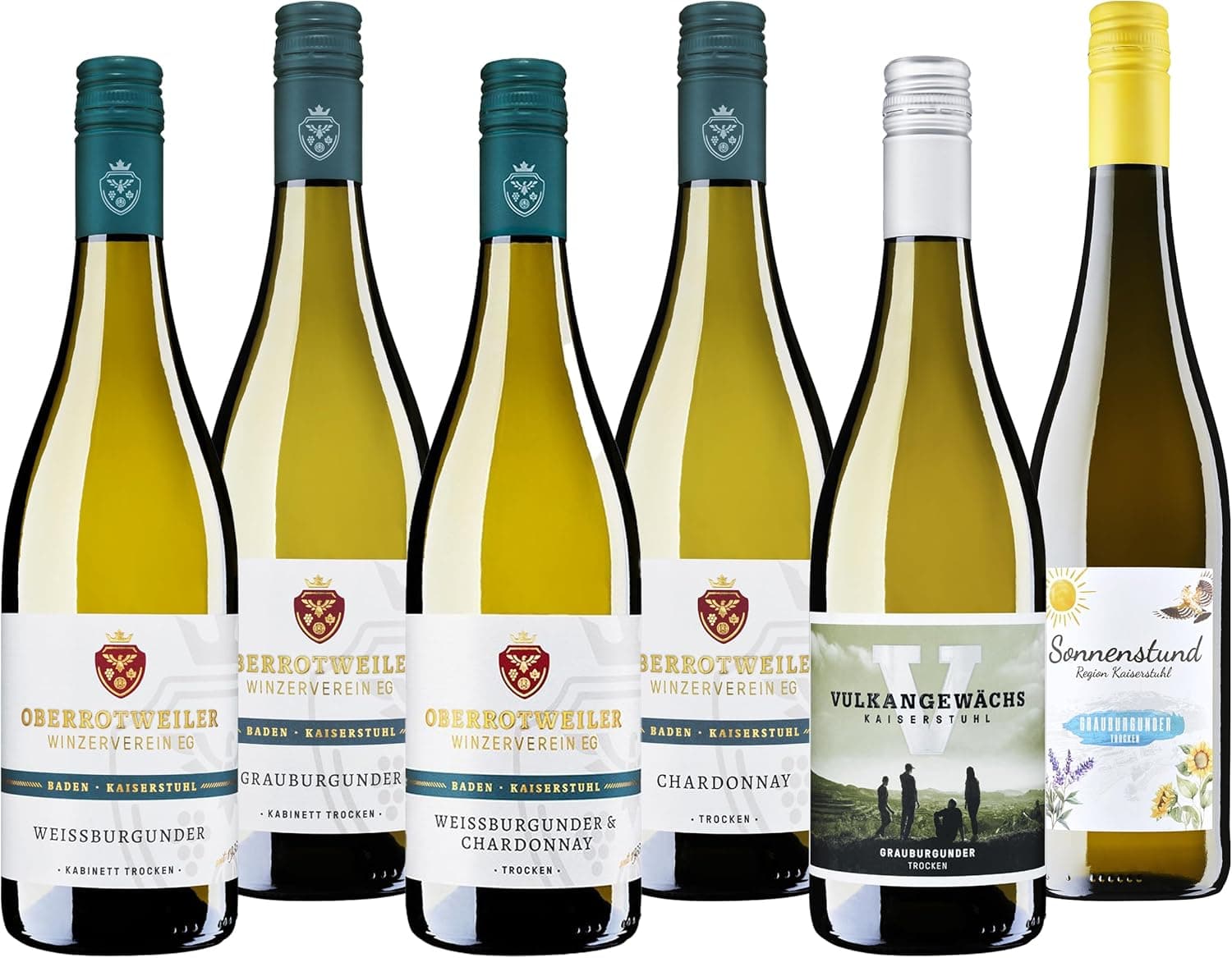 Weißwein Liebe Wein-Paket – Grauburgunder, Weißburgunder & Chardonnay